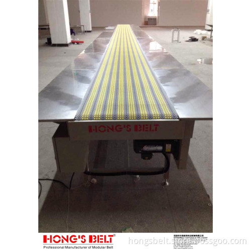 Double Speed Food Grade Modular Conveyor Belt